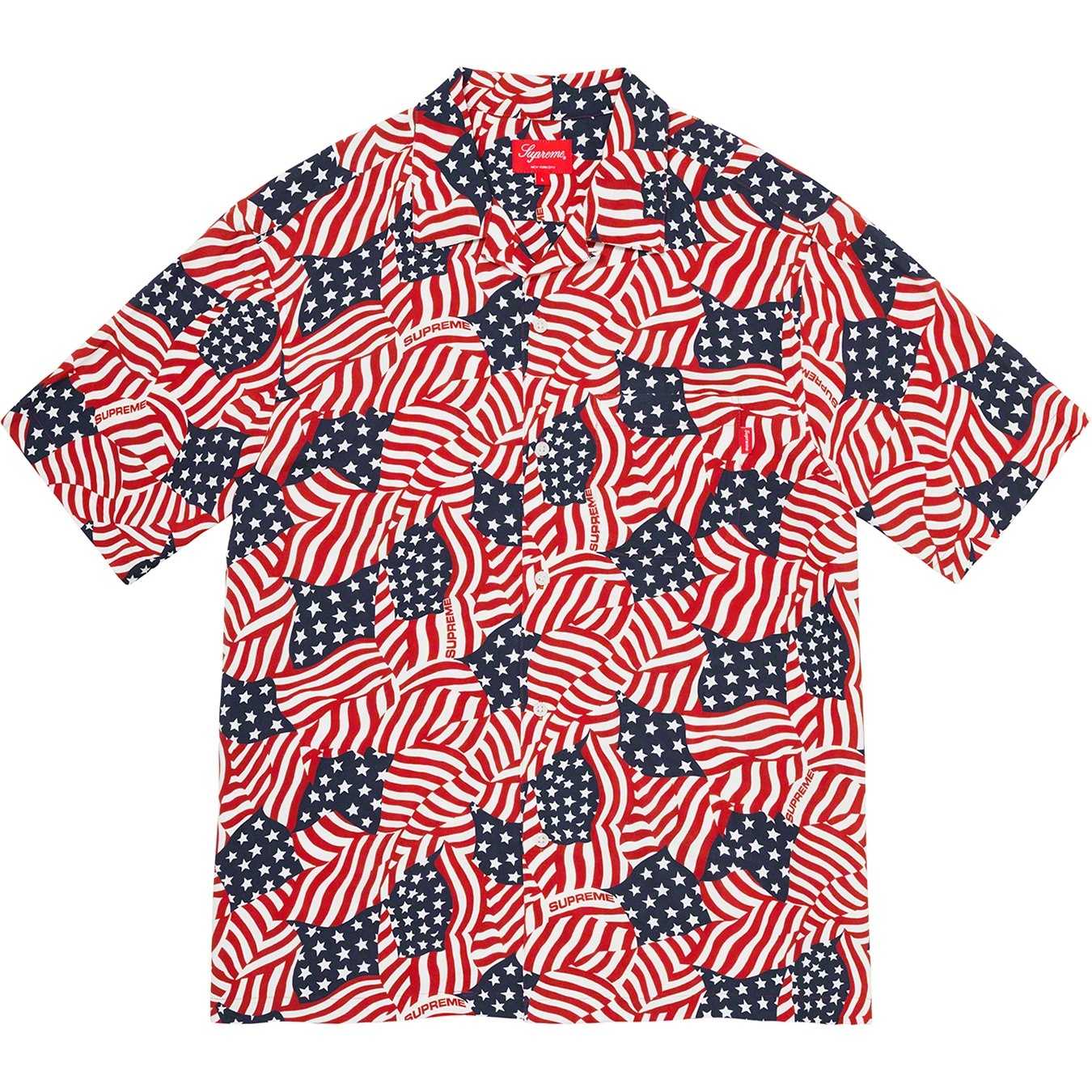 Flags Rayon S/S Shirt view 3